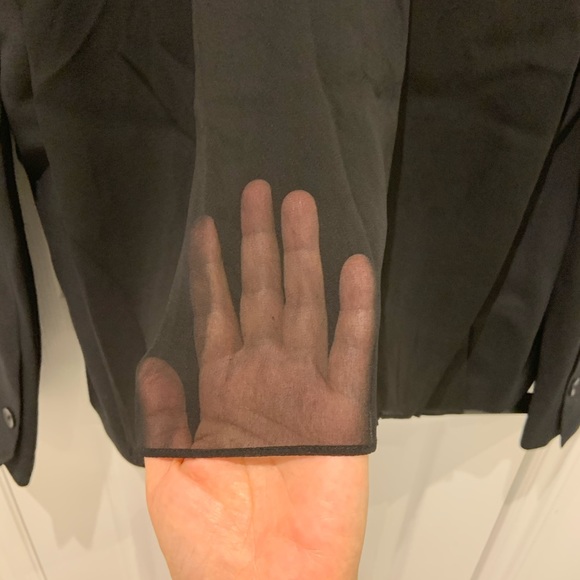 BCBG MAX AZRIA RUNWAY black blazer - Picture 5 of 8